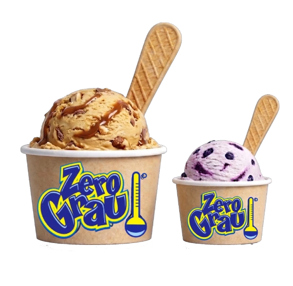 Sorvete Zero Grau
